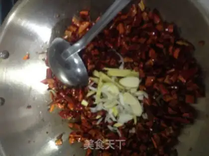 Make Spicy chicken step 16