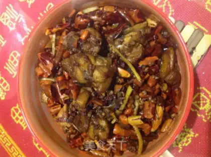 Make Spicy chicken step 18