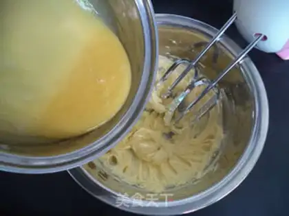 Make French cream cake step 7