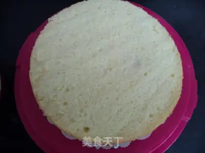 Make French cream cake step 11