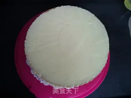 Make French cream cake step 13