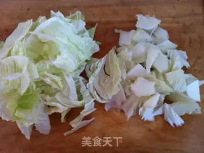 Make The cabbage mollusks step 0