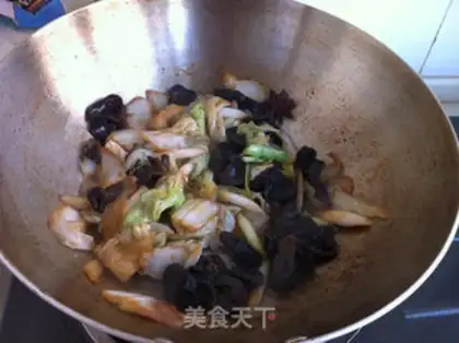 Make The cabbage mollusks step 7