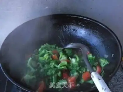 Make Fried broccoli step 6