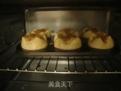 Make Meat pine buns step 7
