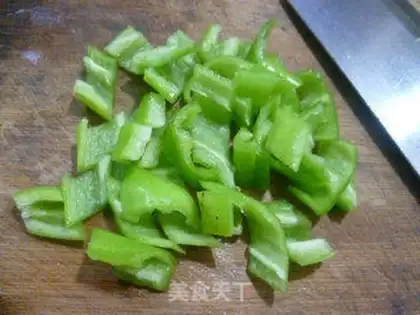 Make Pepper fried mushrooms step 1