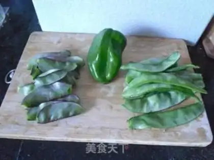 Make Pepper fried beans step 0
