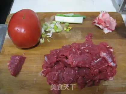 Make Tomato beef step 0