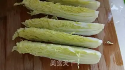 Make Chestnut pickles step 1