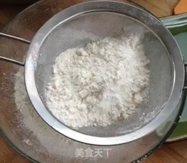 Make Panda cookies step 1