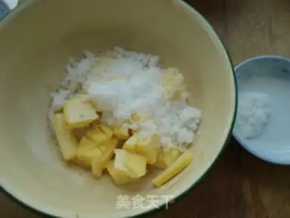 Make Applecake step 1