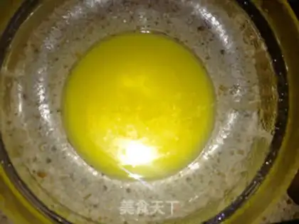 Make Bacon cheese mousse cake step 1