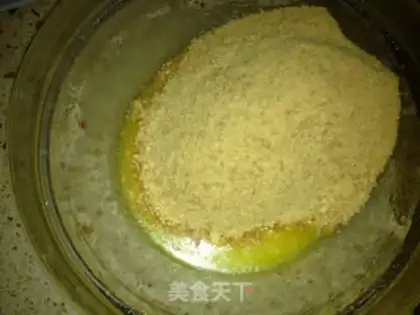 Make Bacon cheese mousse cake step 3