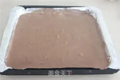 Make Christmas root cake step 7