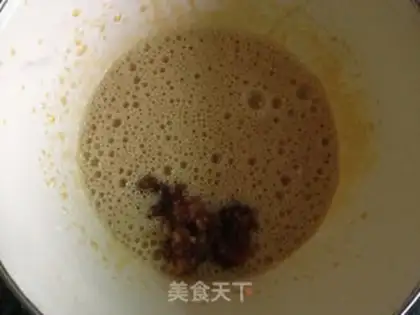 Make Mashed red sugar rice step 5