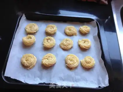 Make Orange cookies step 7