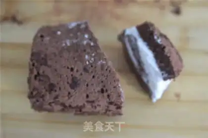 Make Christmas root cake step 15
