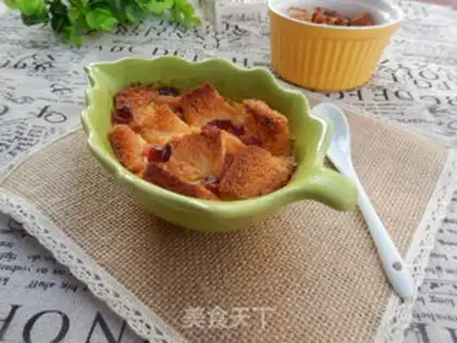 Make Bread pudding step 8