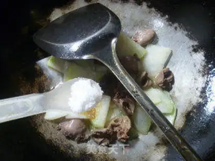 Make Chicken heart is blue step 11