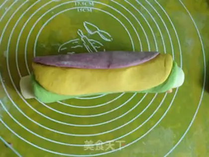 Make Five-colour vegetable toast step 7