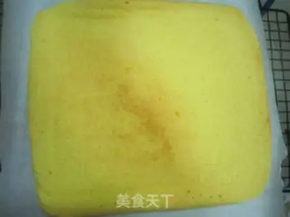 Make Original cream cake roll step 7