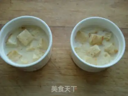 Make Bread pudding step 6