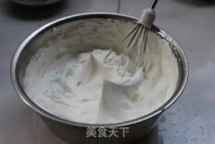 Make Butter rose cake step 8