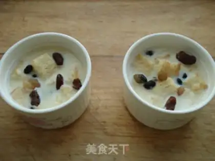 Make Bread pudding step 7