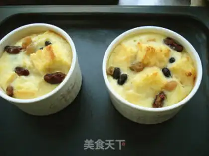 Make Bread pudding step 9