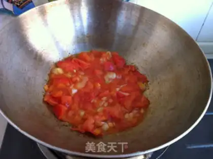 Make Tomato shrimp step 1