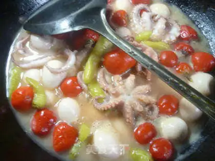 Make ♪ The paprika eggs boil the tide ♪ step 7