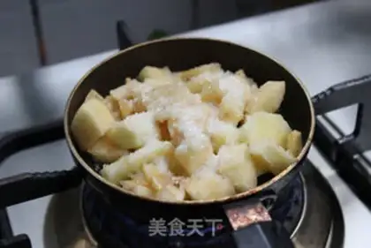 Make Quick-hand apple pie step 2