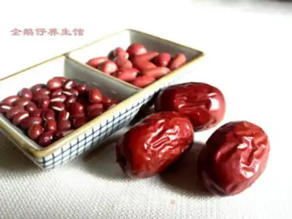 Make Three red soups for blood step 0