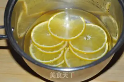 Make Orange cake roll step 1