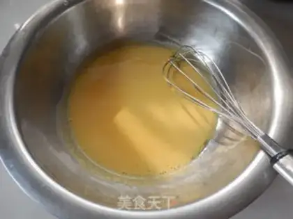Make Christmas tree cake step 1