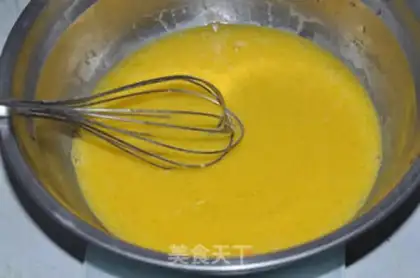 Make Orange cake roll step 4