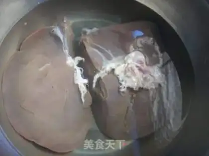 Make Boiled lamb liver step 0