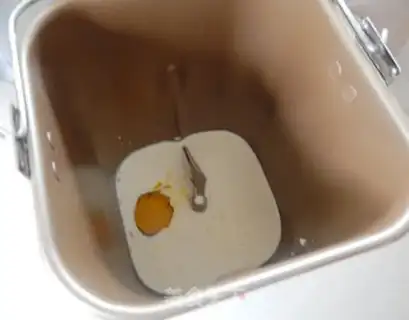 Make Light cream bread step 1