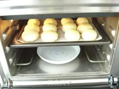 Make Meat pine buns step 7