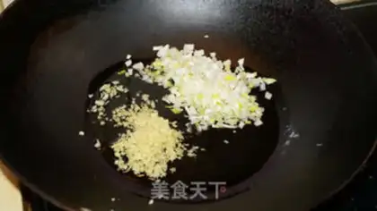 Make Little cabbage shrimp step 1