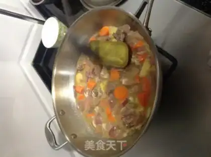 Make curry beef cover step 9