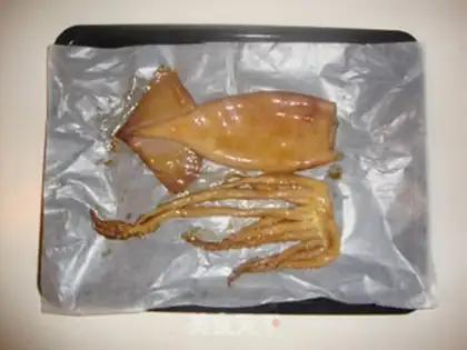 Make Fried squid step 1