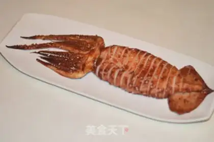 Make Fried squid step 4