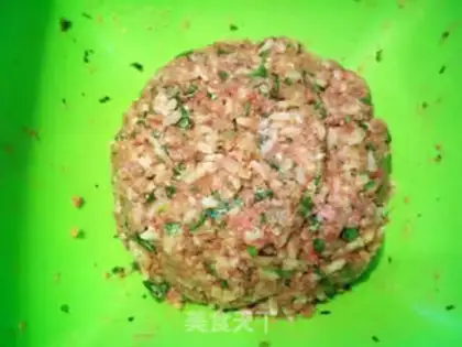 Make Fried beef cake step 8