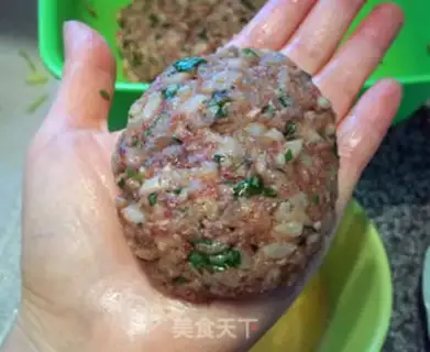 Make Fried beef cake step 10