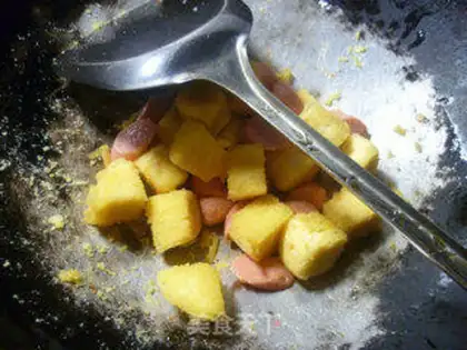 Make Ham Dutch beans step 5