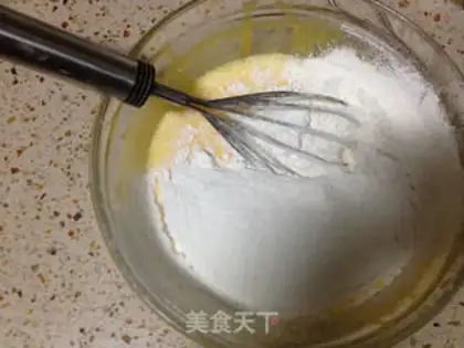Make A red-coloured cake roll step 5