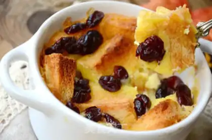 Make Bread pudding step 14
