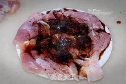 Make The chicken leg of the time step 2