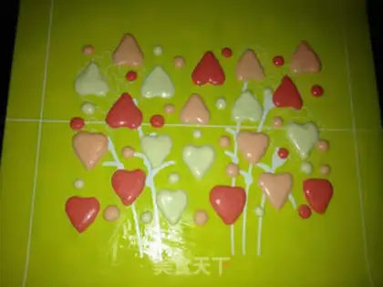 Make A red-coloured cake roll step 12